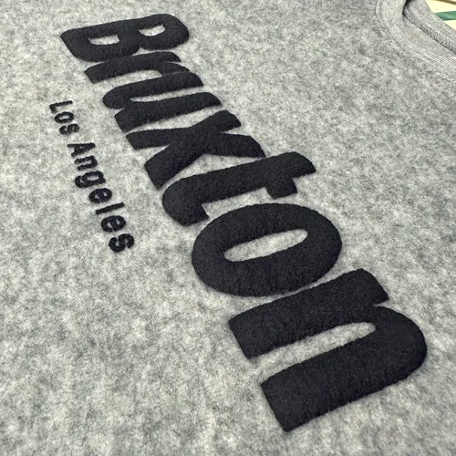 puff ink on fleece