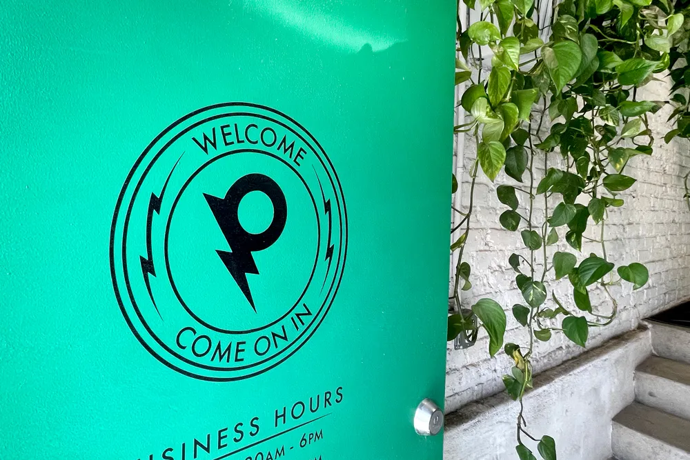 Vinyl Transfer Decal on our front door
