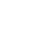 White line drawing of a front view of a car icon with headlights and grille.