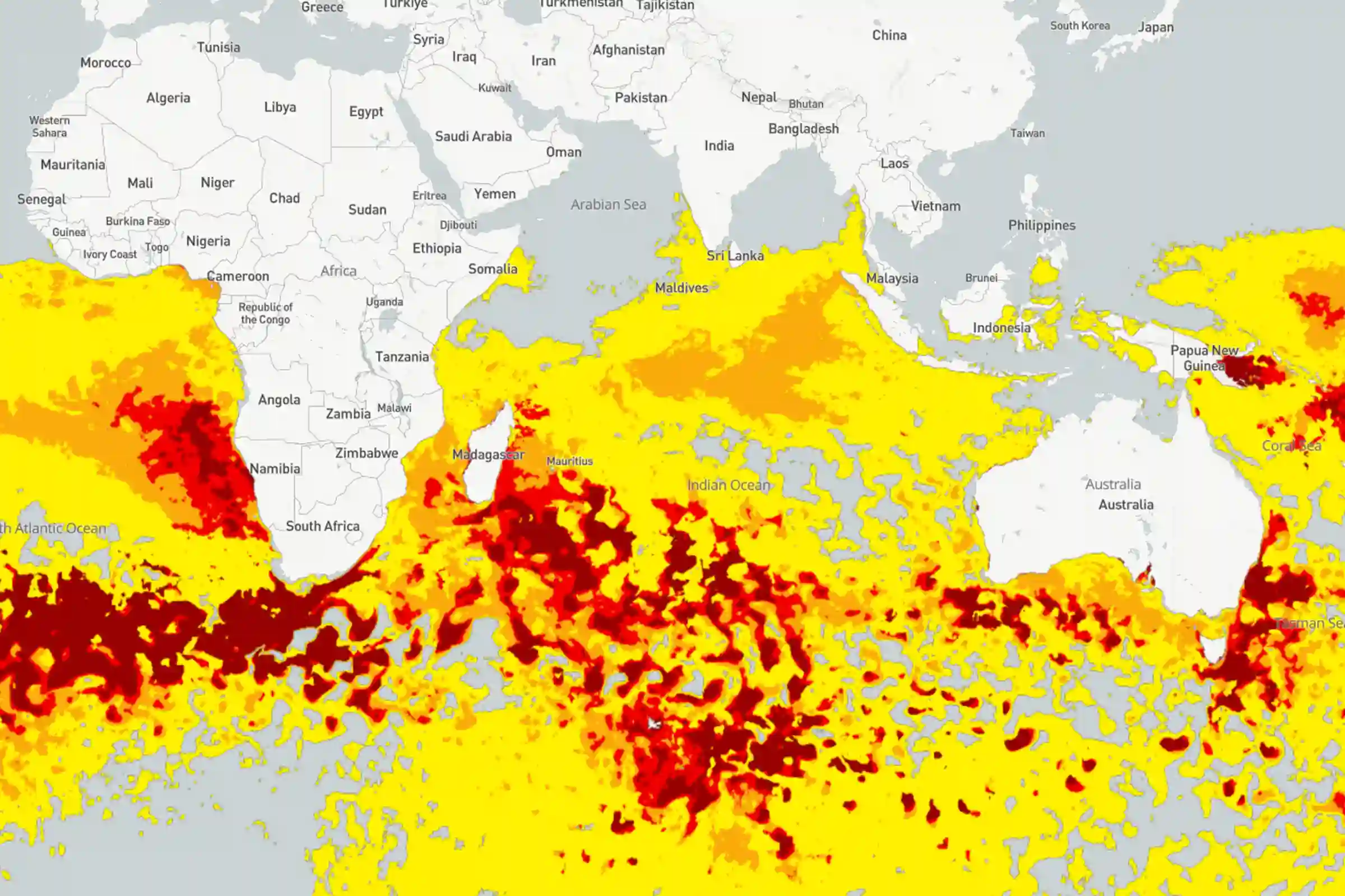 Screenshot from Allen Coral Atlas