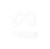 A logo of meta