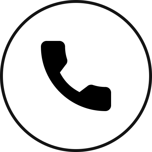 Icon phone used for icon in contact page