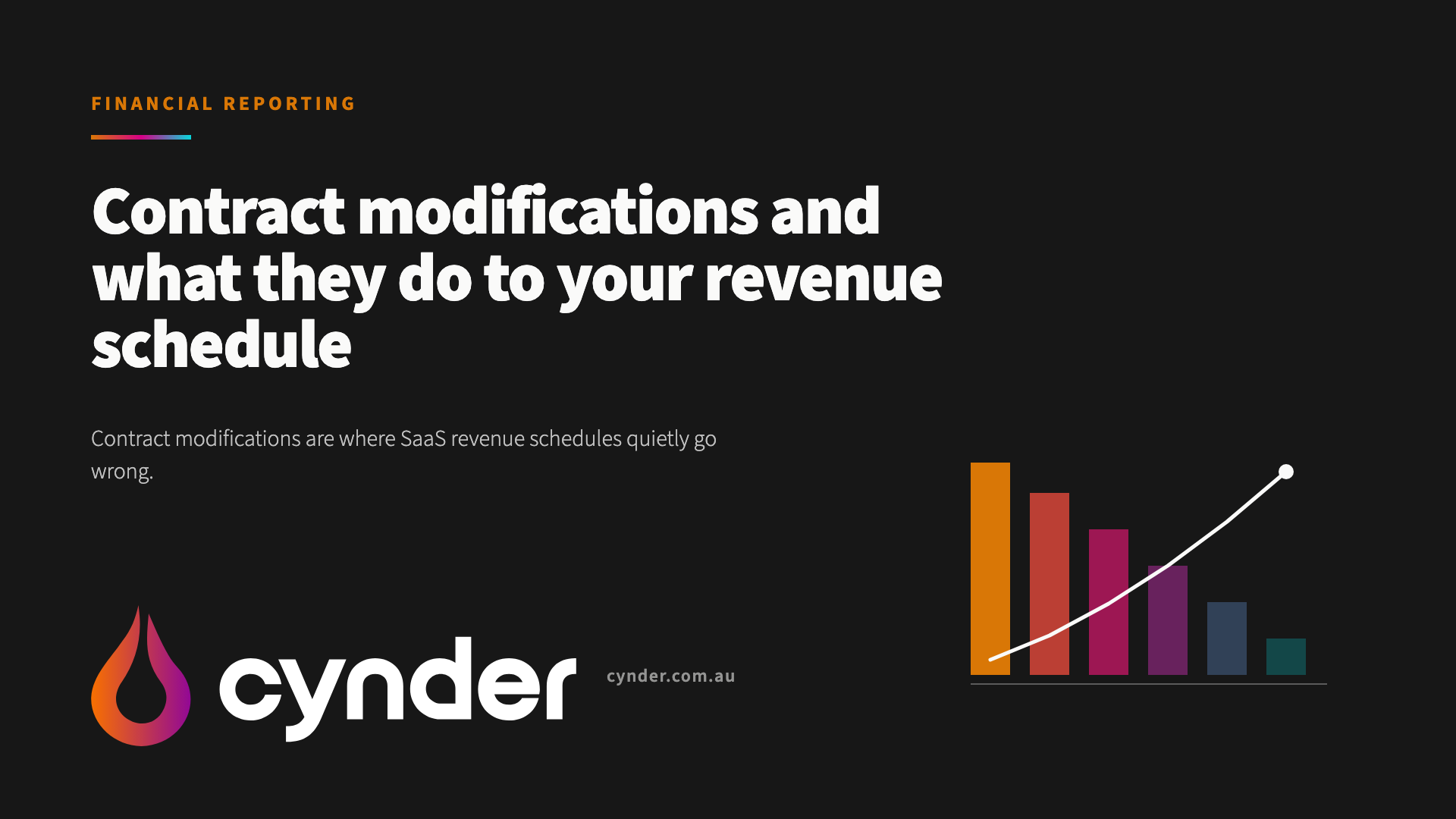 Contract modifications and what they do to your revenue schedule