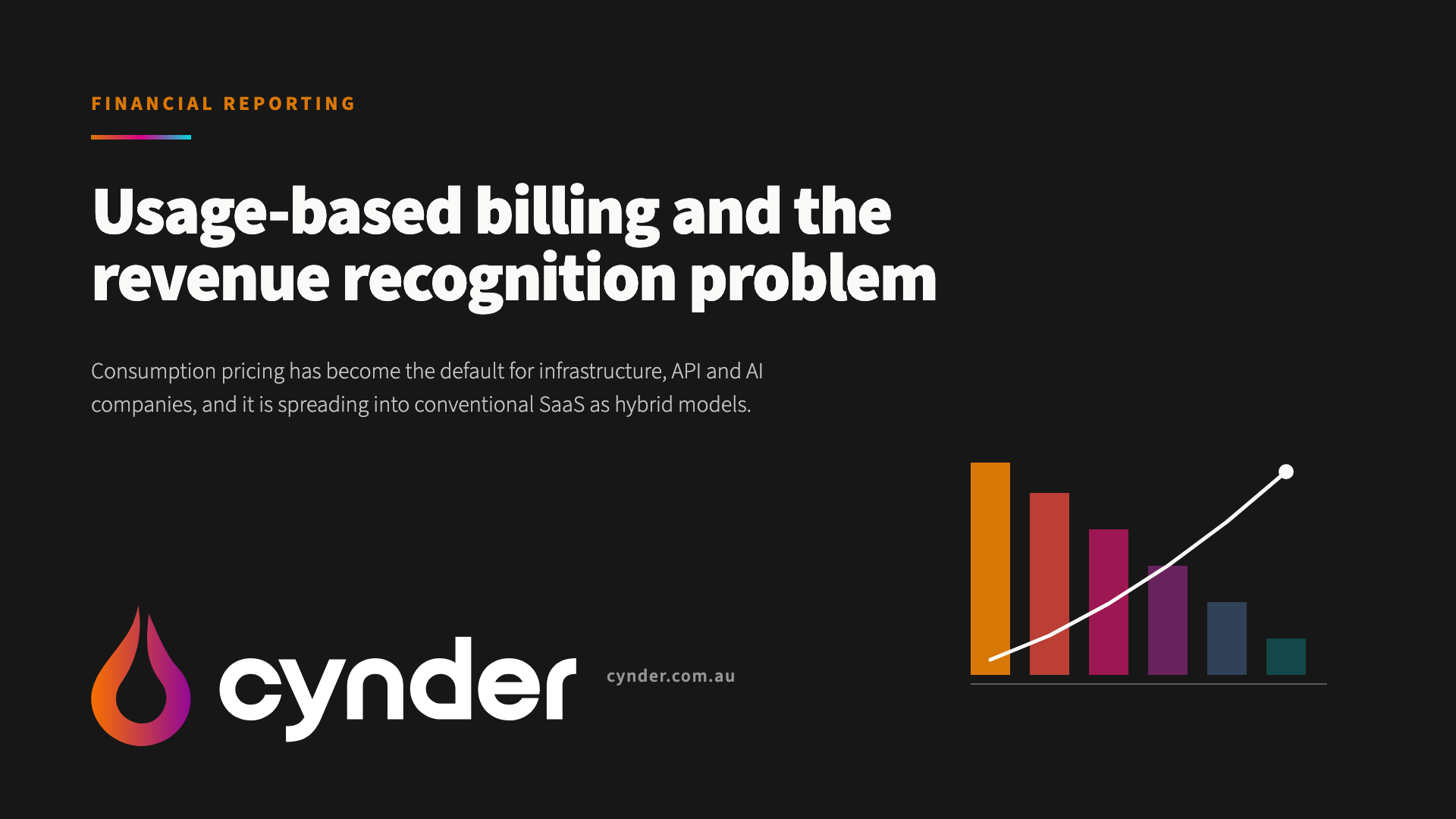 Usage-based billing and the revenue recognition problem