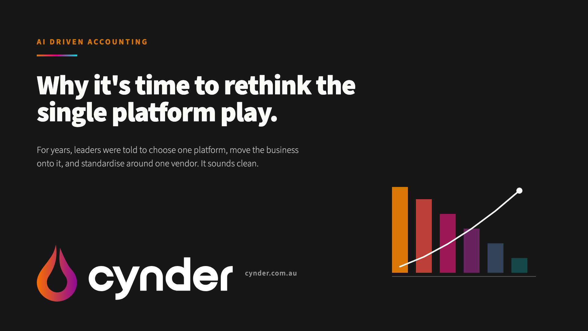 Why it's time to rethink the single platform play
