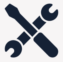 Icon of a crossed screwdriver and wrench representing ongoing maintenance CapEx.