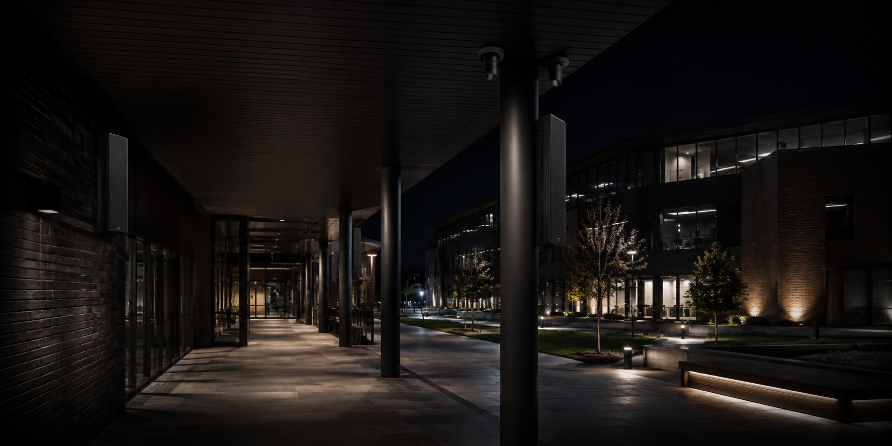 Campus PA and distributed audio system