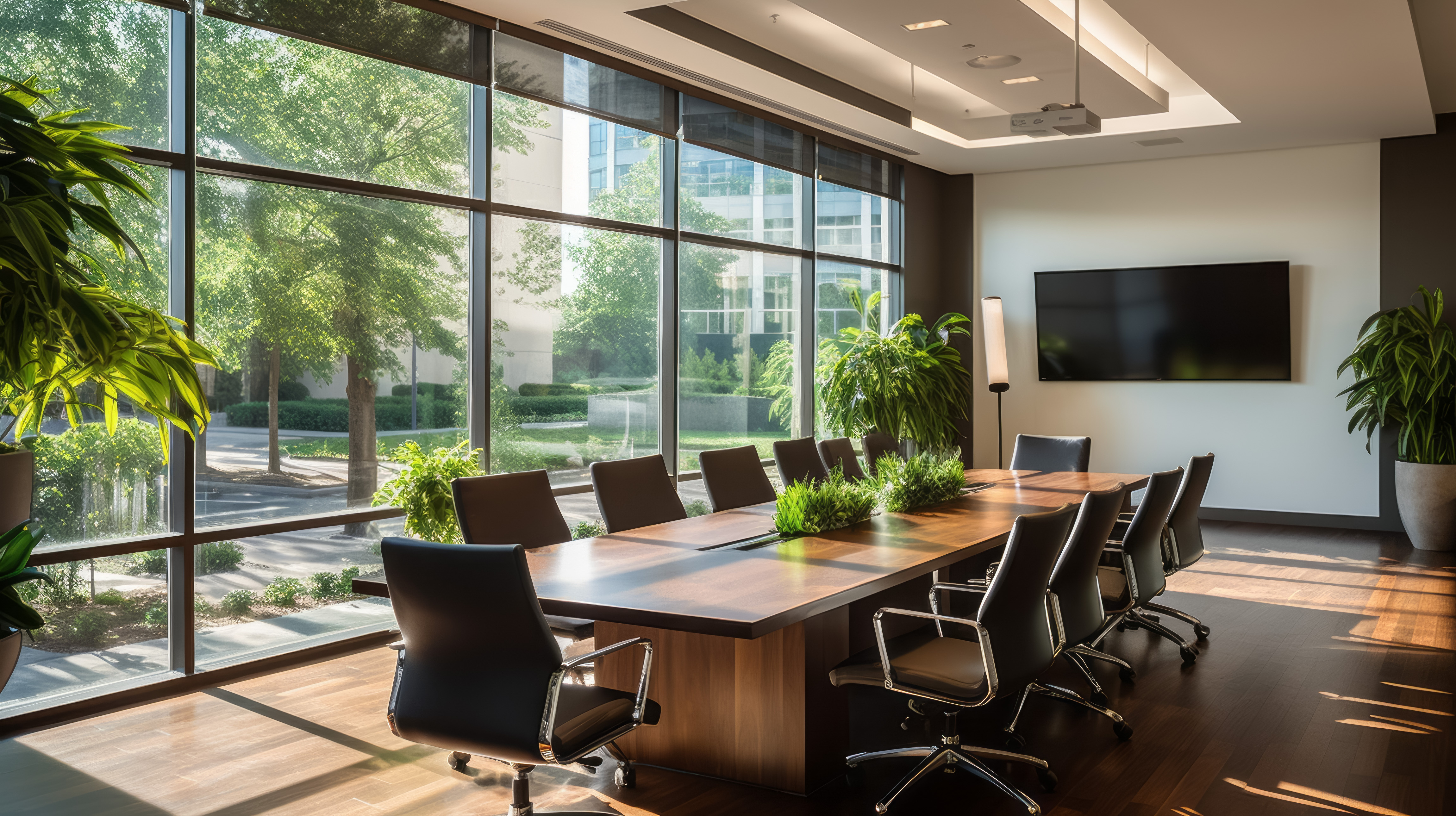 Executive boardroom audio visual system in Sydney