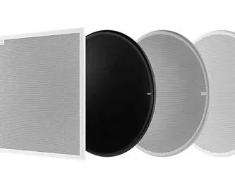 Shure MXA920 ceiling array microphone for executive boardroom AV