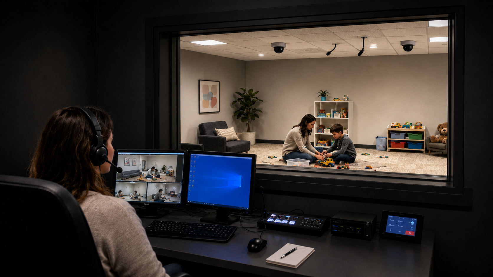 School Audio Visual Observation Room