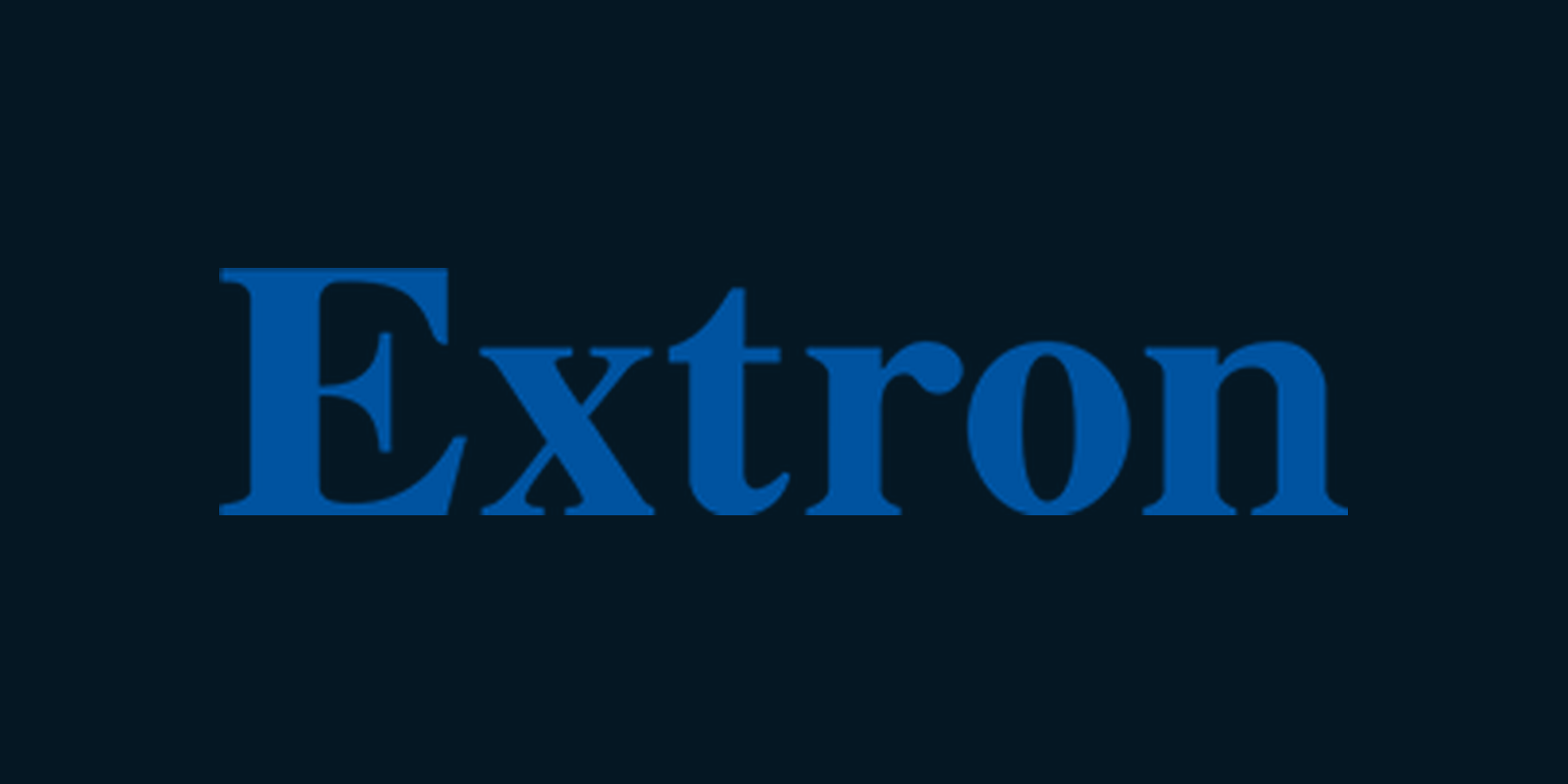 Extron Providing the Video Transmission