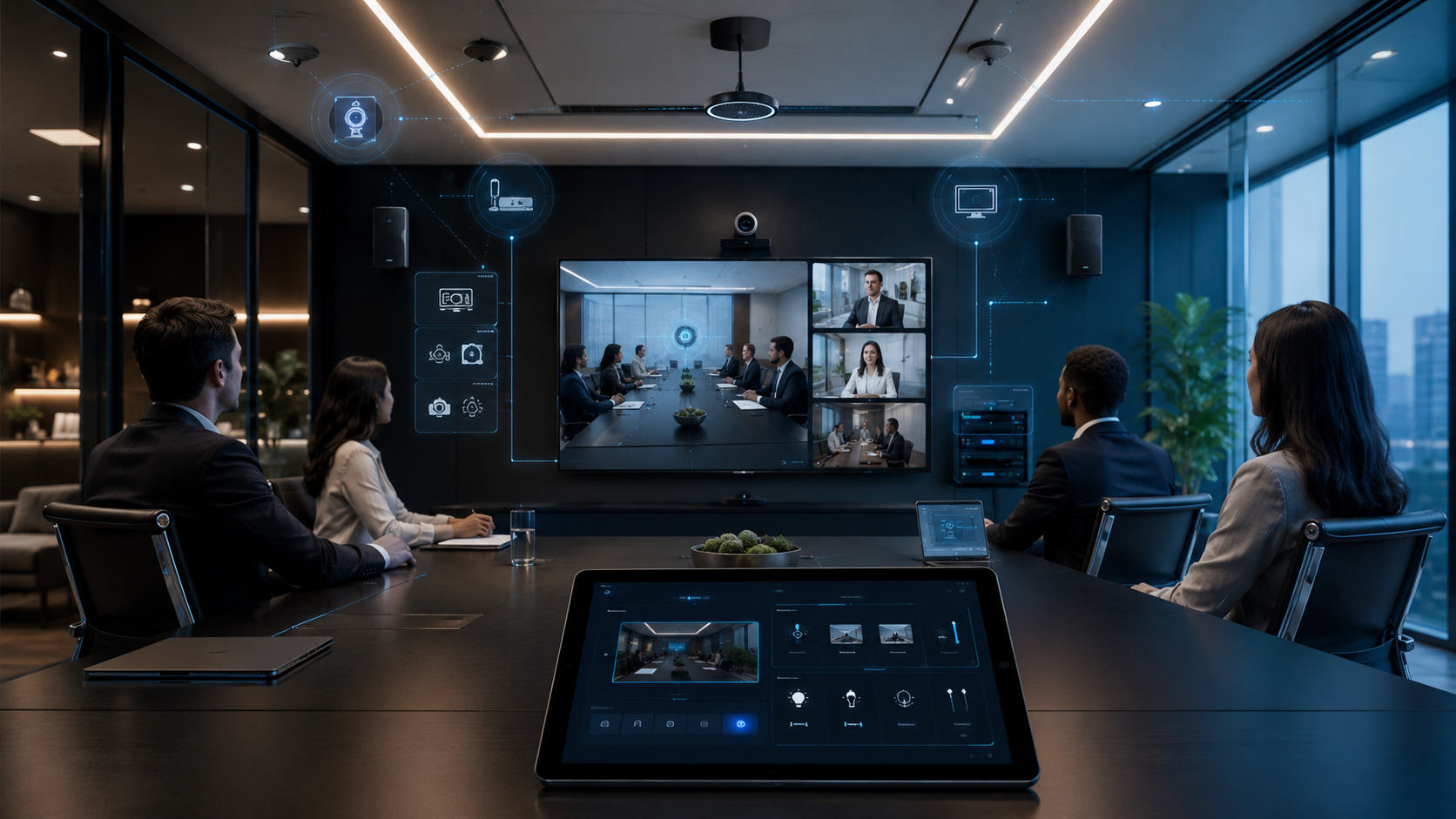 Networked AV and AV-over-IP integration for government facilities
