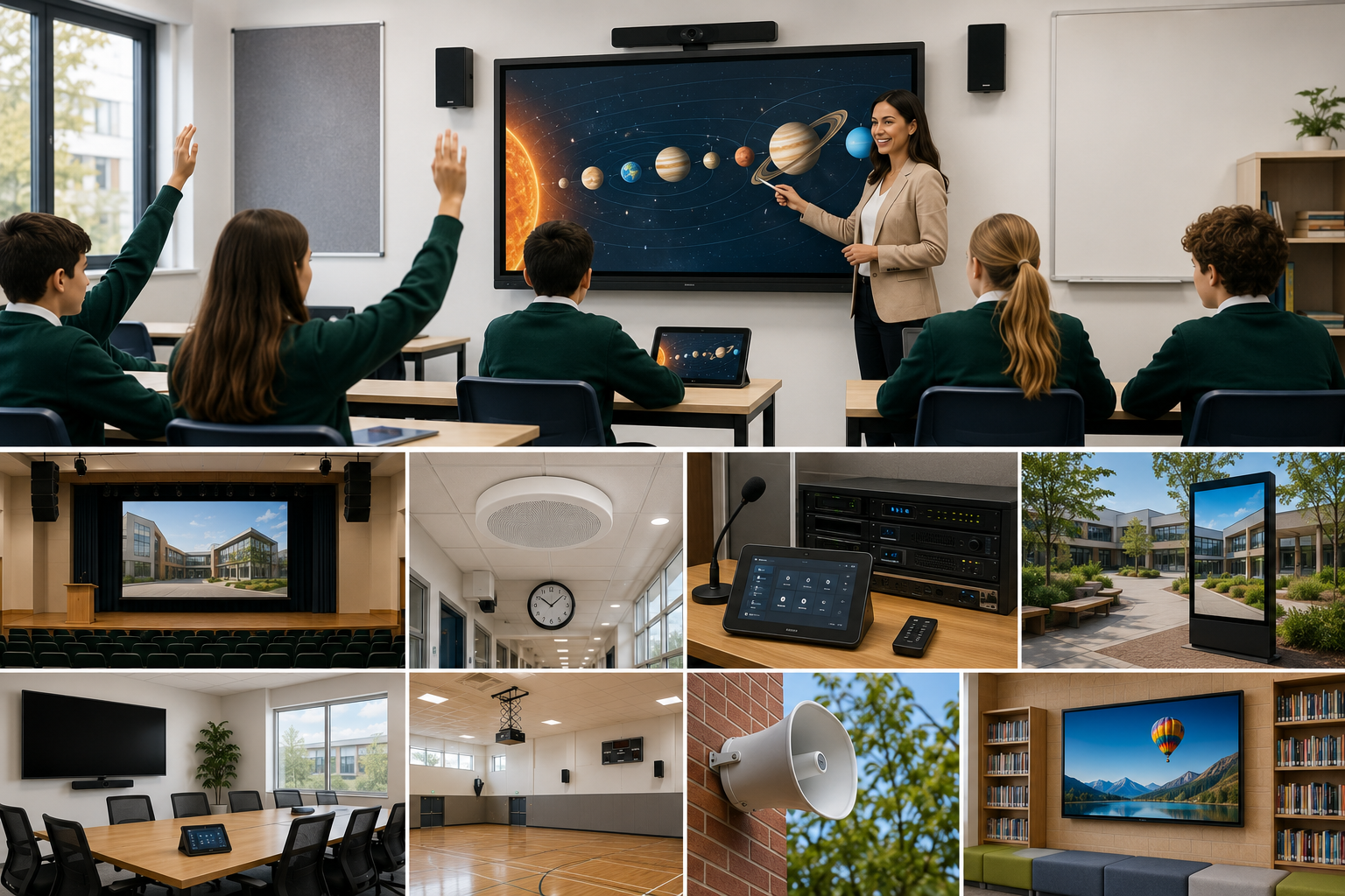 Education AV Systems for Schools