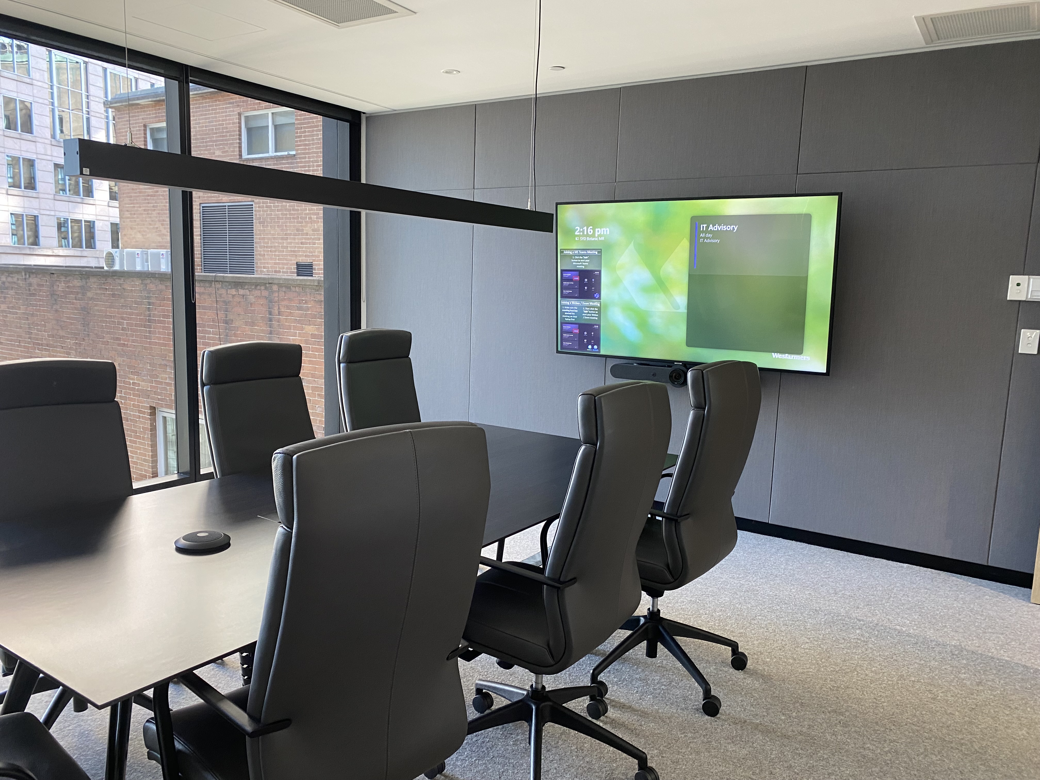 Video conferencing installation in Sydney