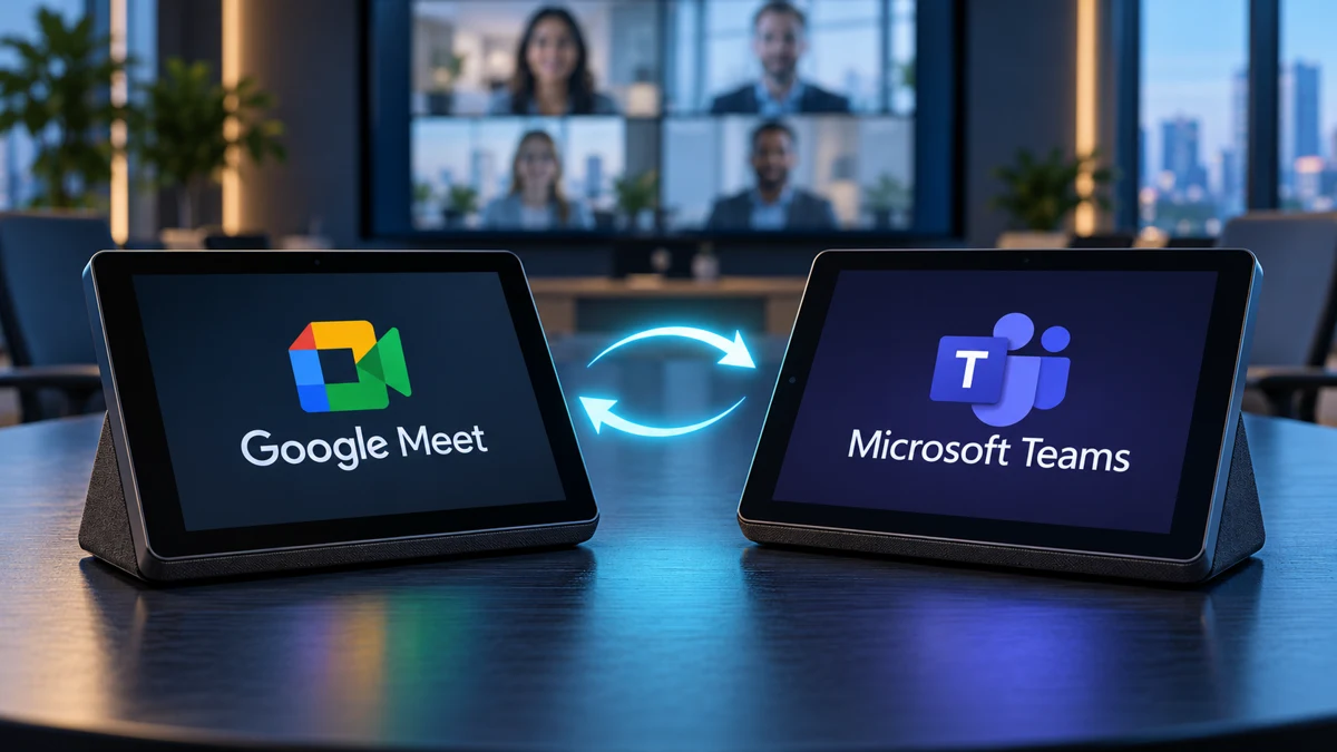 Google Meet Room, Teams Invite—and Vice Versa