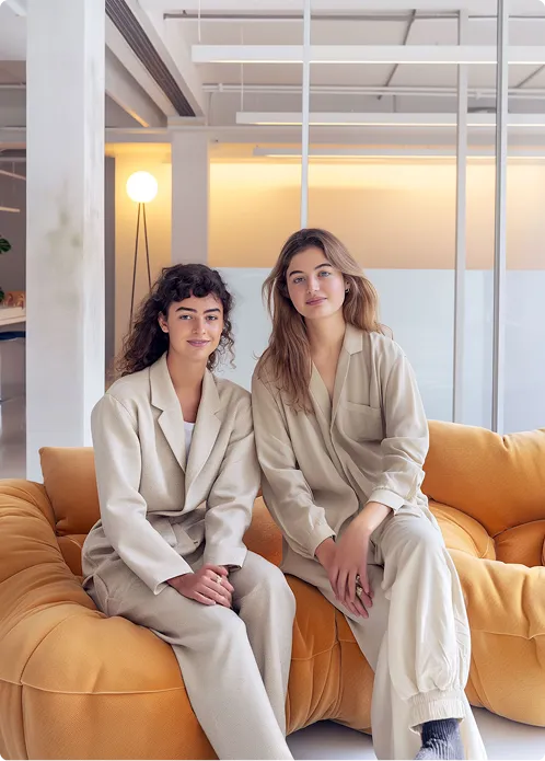 Launchist team members posing for the camera together