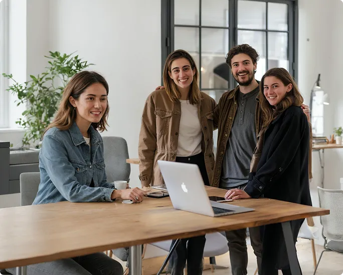 Our team helping clients onboard with Launchist