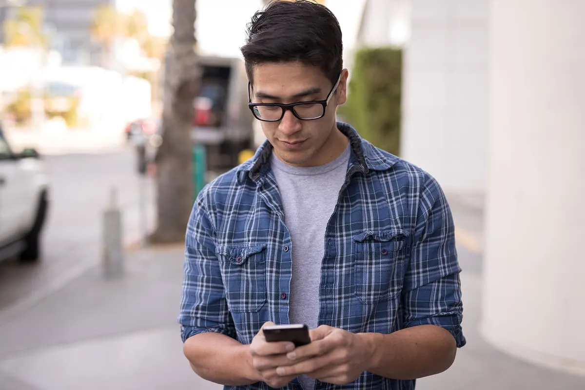 Man on Cellphone