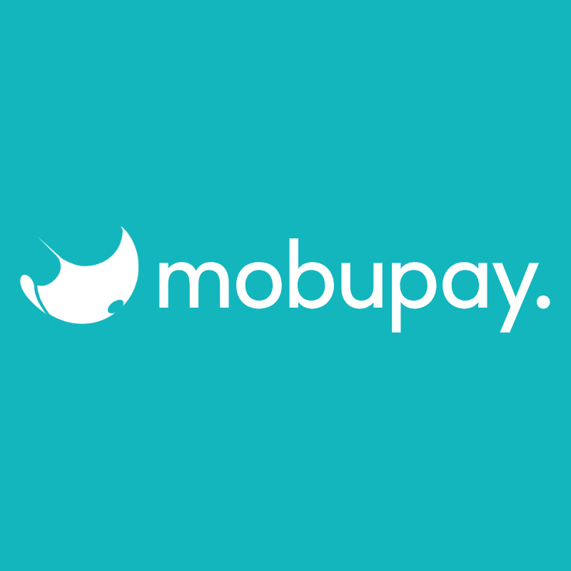 Cartouche Mobupay à fond cyan