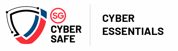SG Cyber Safe and Cyber Essentials certification badges