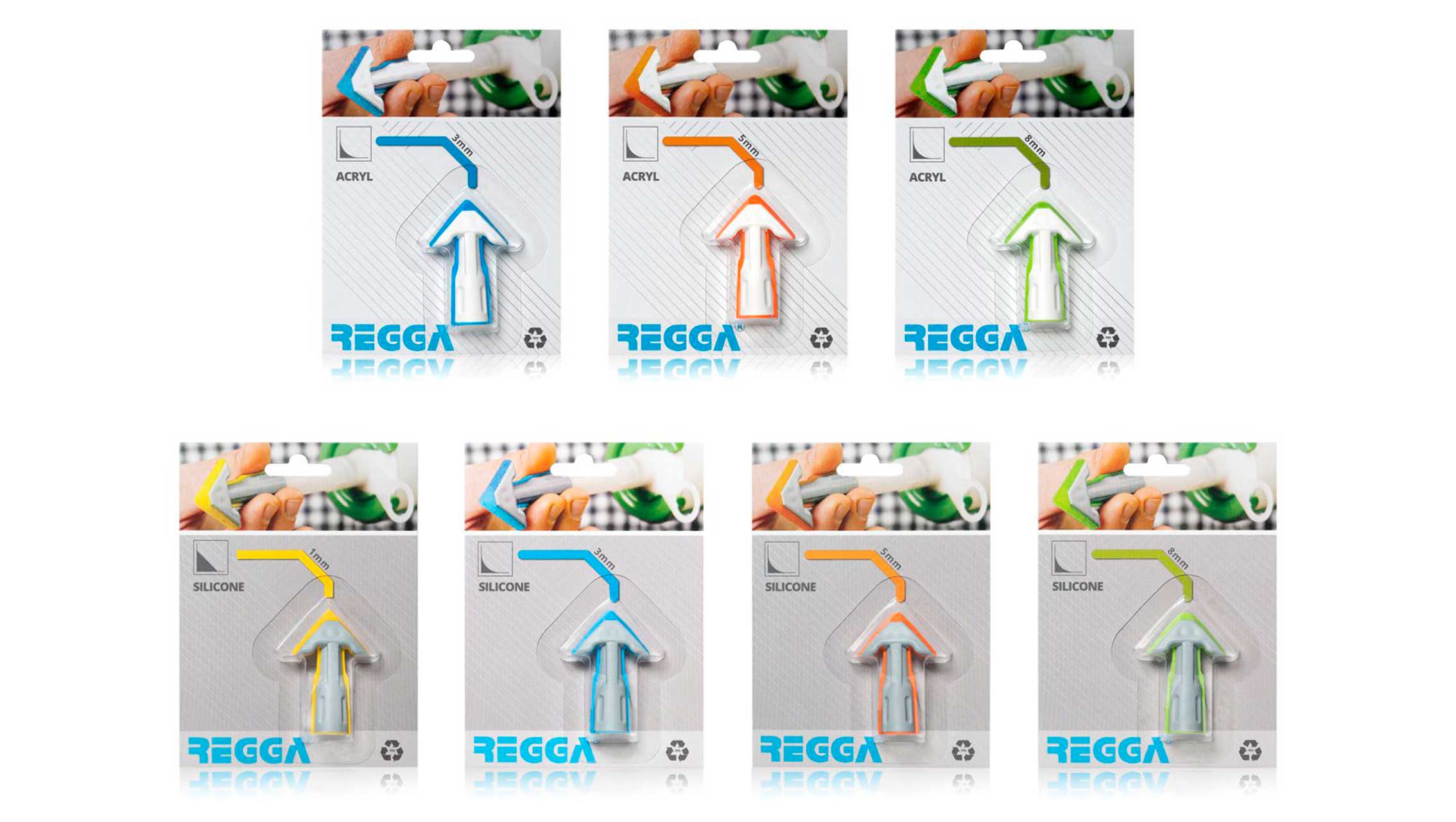 Collection of REGGA nozzle attechments