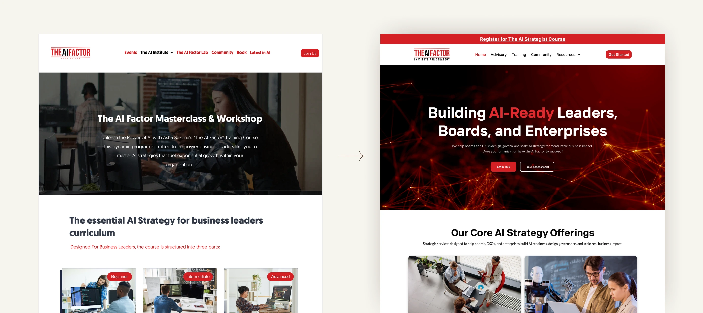 The Ai Factor Redesign