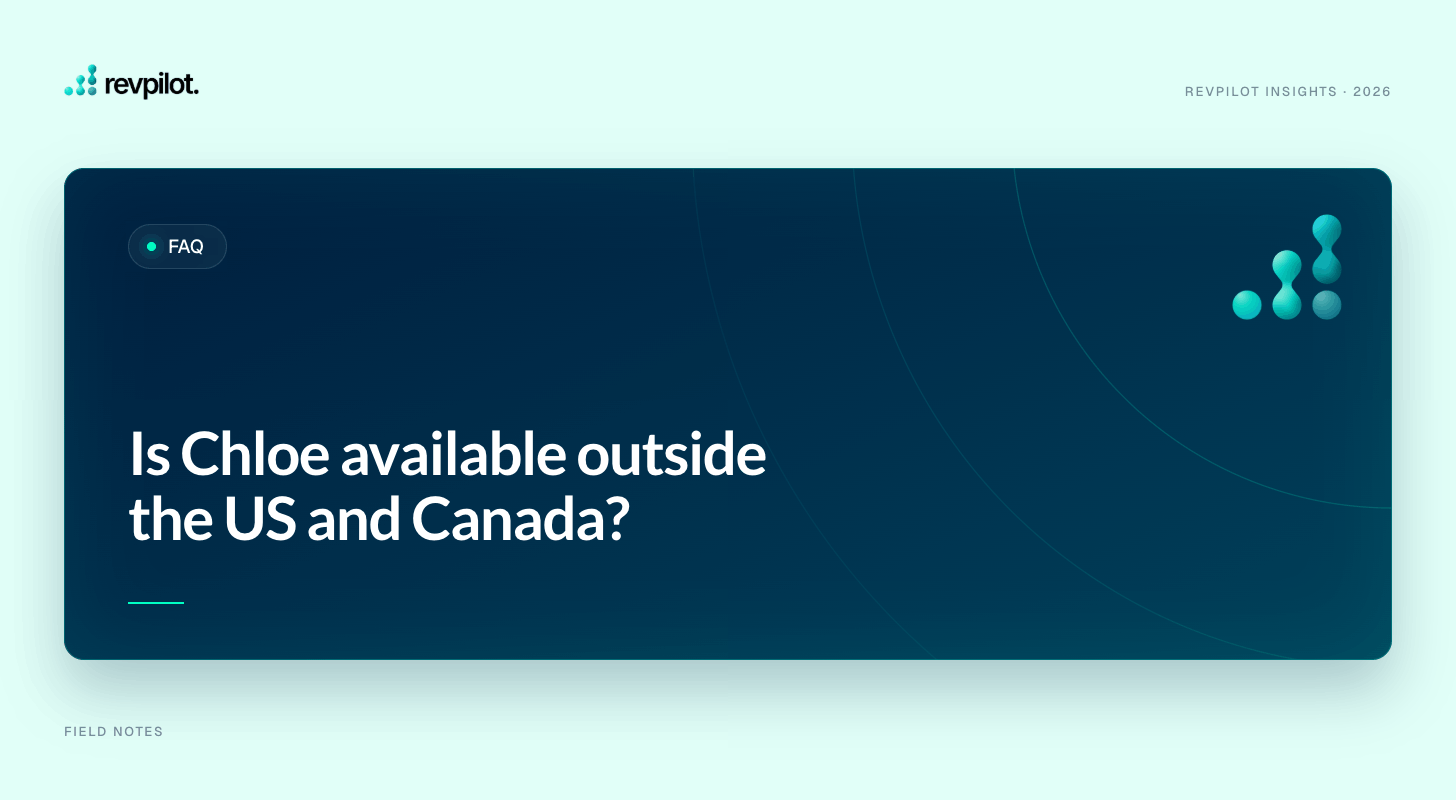 Is Chloe available outside the US and Canada?