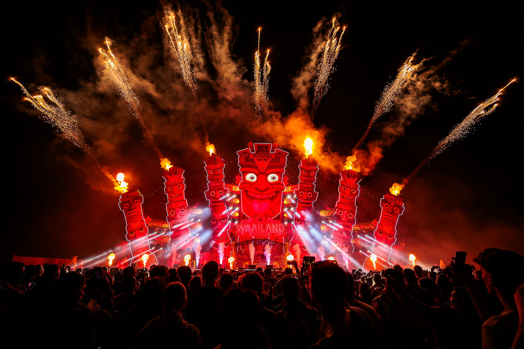 Sfeerbeeld Waailand Outdoor festival. Foto door Bold Productions contentspecialist voor Events & Artiesten.