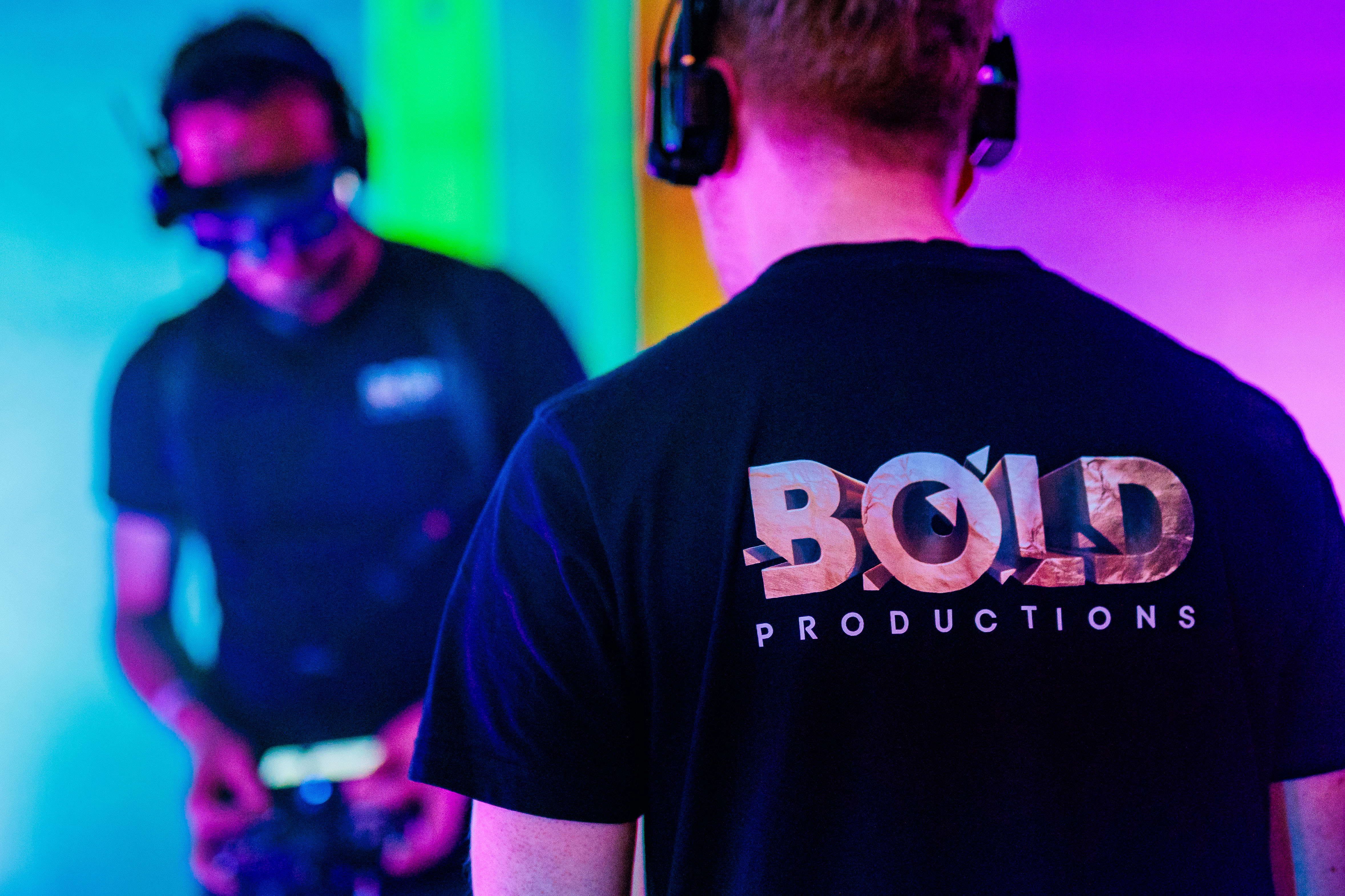 Team Bold Productions, contentspecialist voor Events & Artiesten, tijdens het Doorgedraaid Feestival.