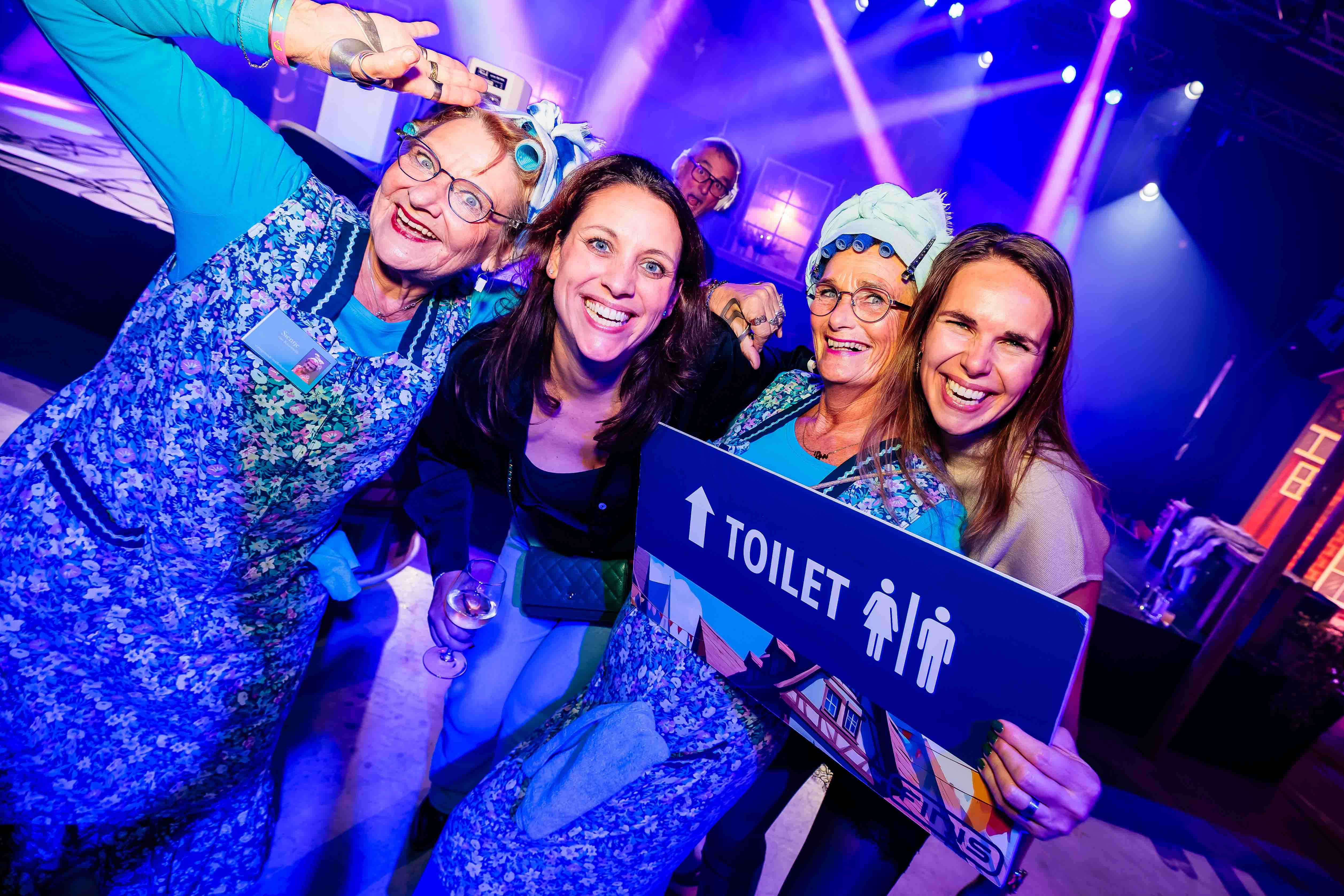 Foto tijdens een bedrijfsfeest. Vastgelegd door Bold Productions, contentspecialist voor Events & Artiesten.