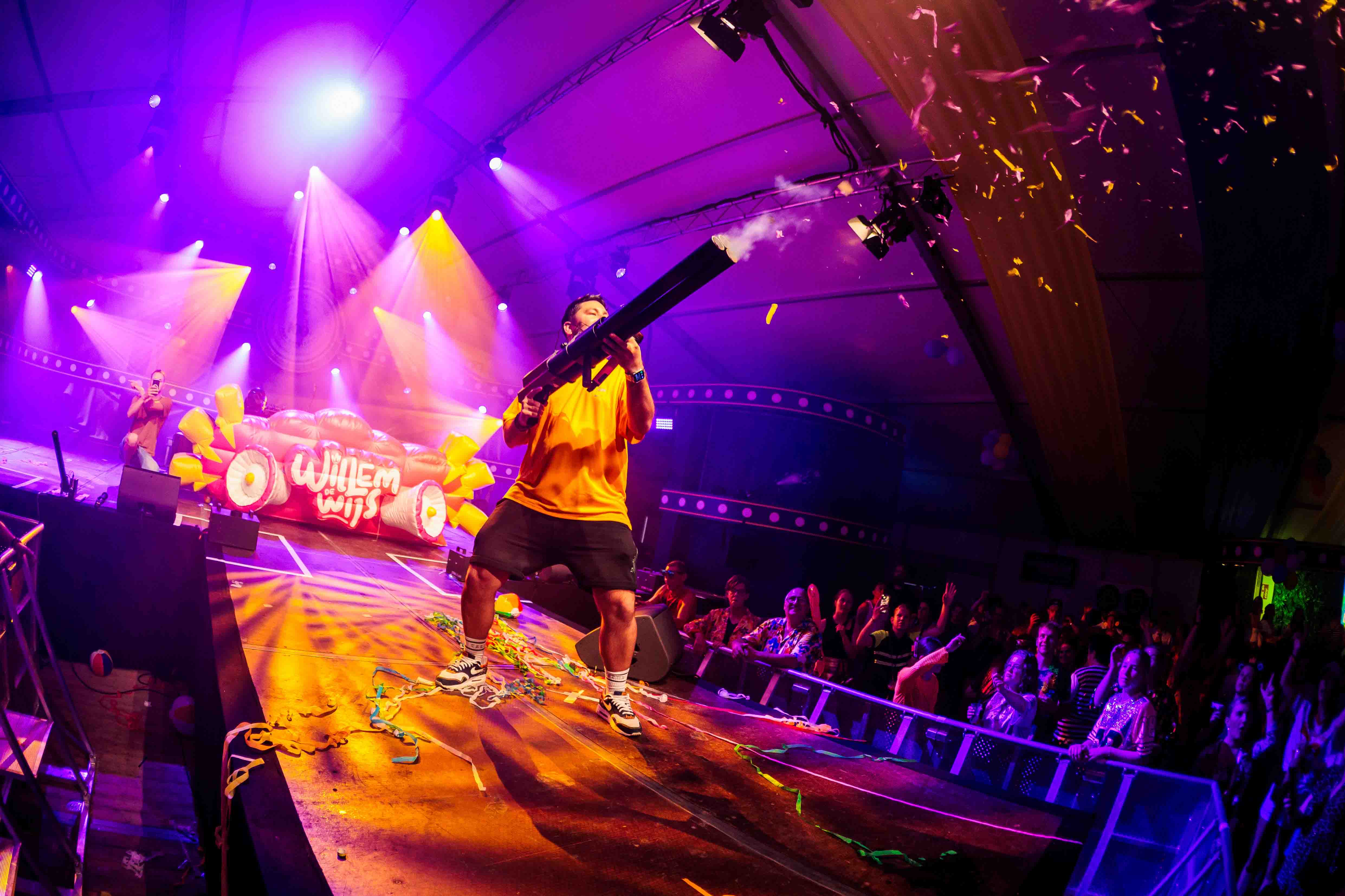 Willem de Wijs tijdens een live-optreden. Foto gemaakt door Bold Productions, contentspecialist voor Events & Artiesten.