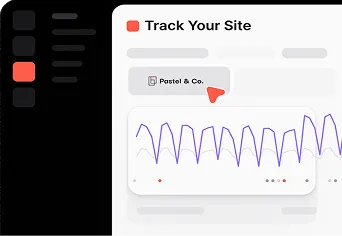 Surfer interface tracking website performance