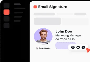 Professional email signature created with Signitic