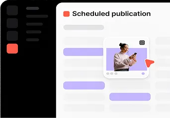 Social media post scheduled with Iconosquare