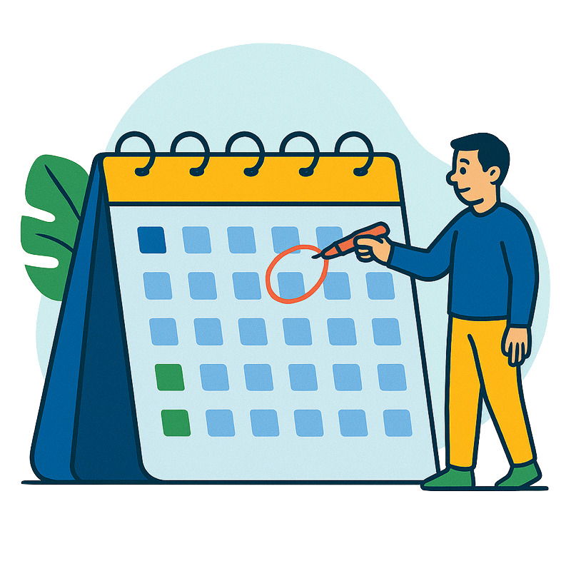 Agendamento de reuniões