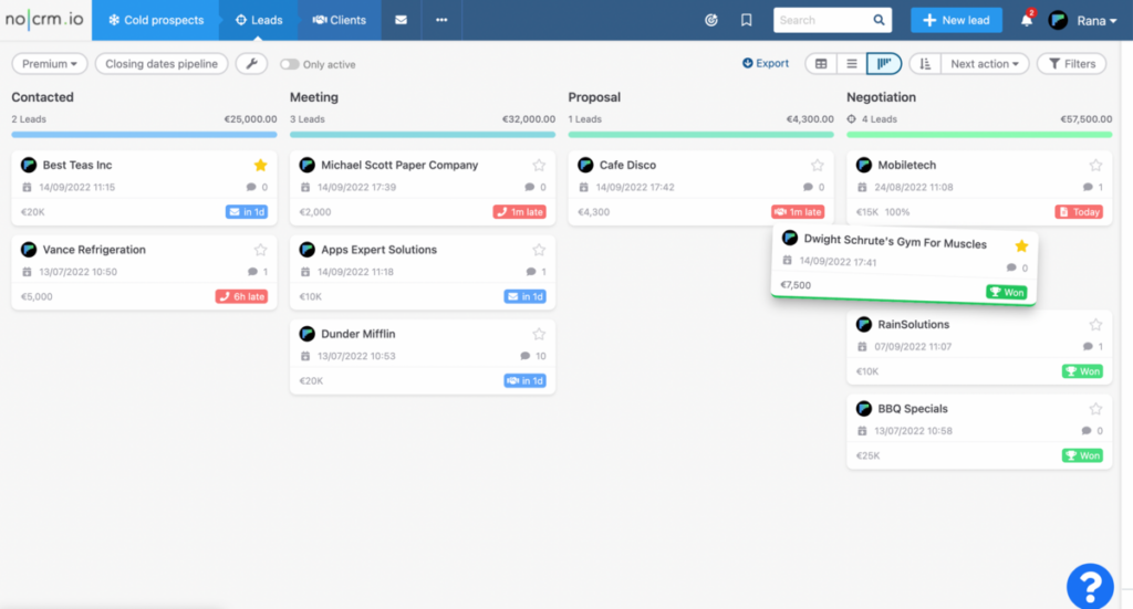 nocrm pipeline