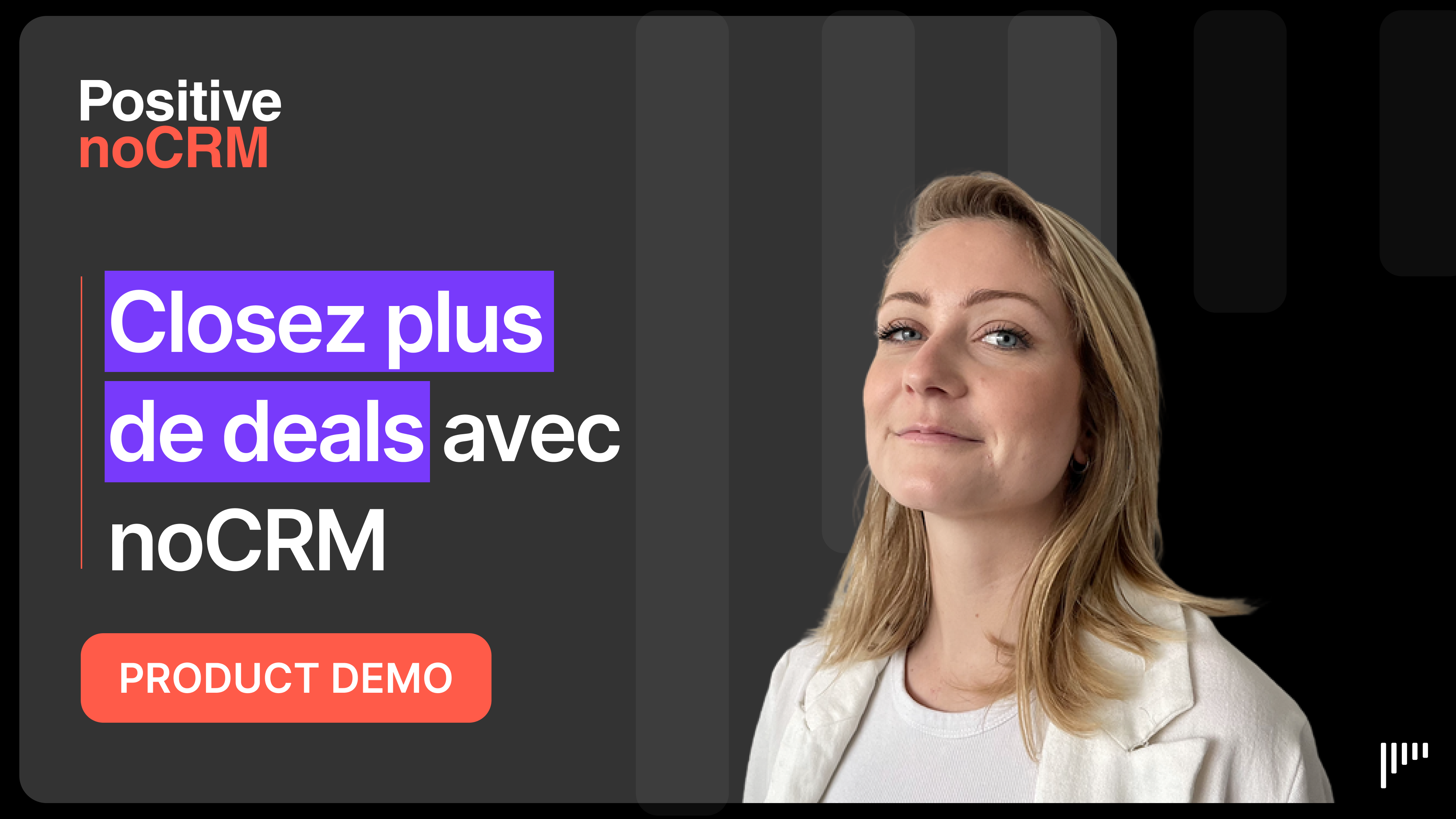 Visuel du webinar : Product Demo: Bien démarrer avec noCRM