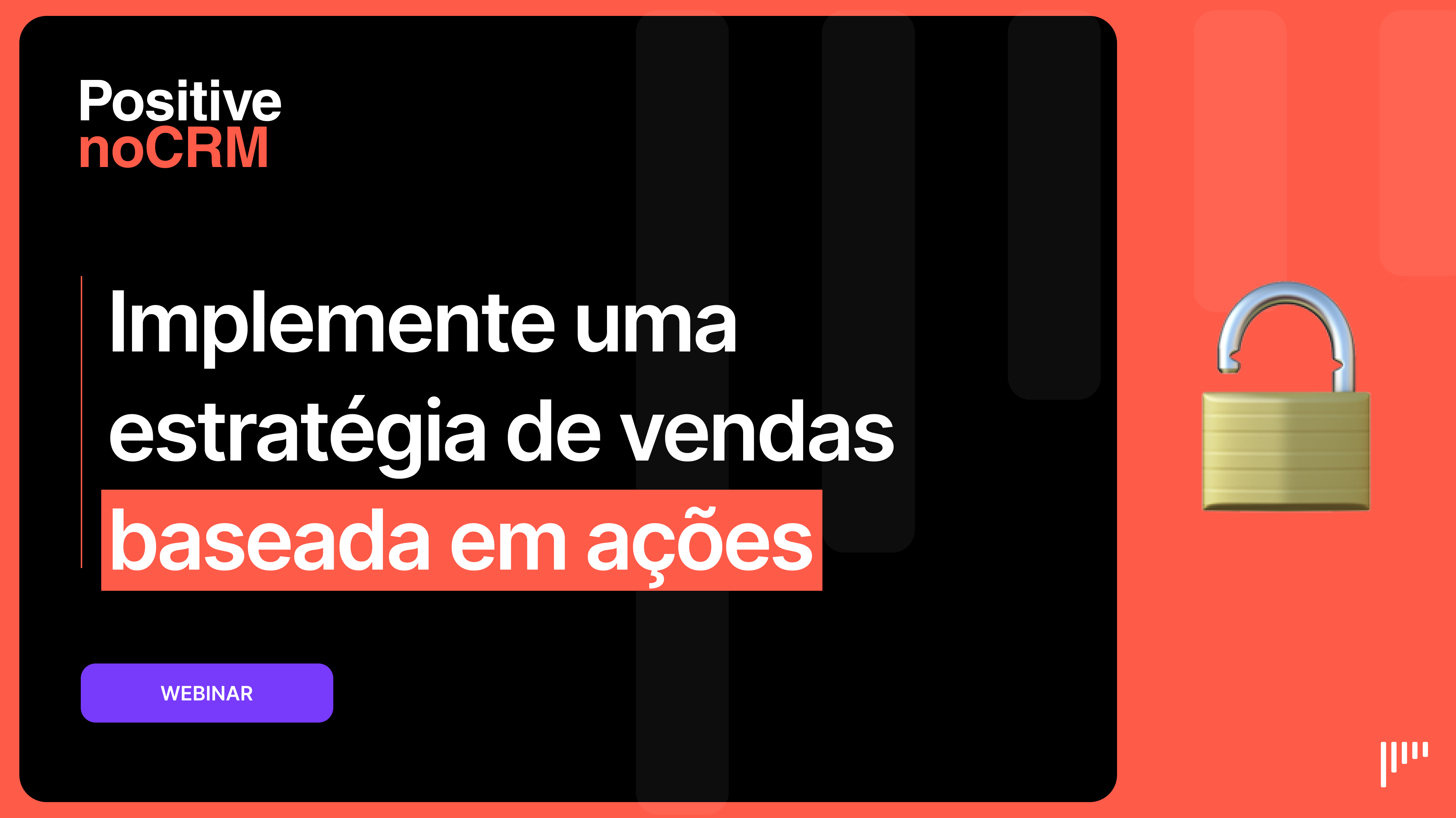 Capa do webinar: Implemente uma estratégia de vendas baseada em ações
