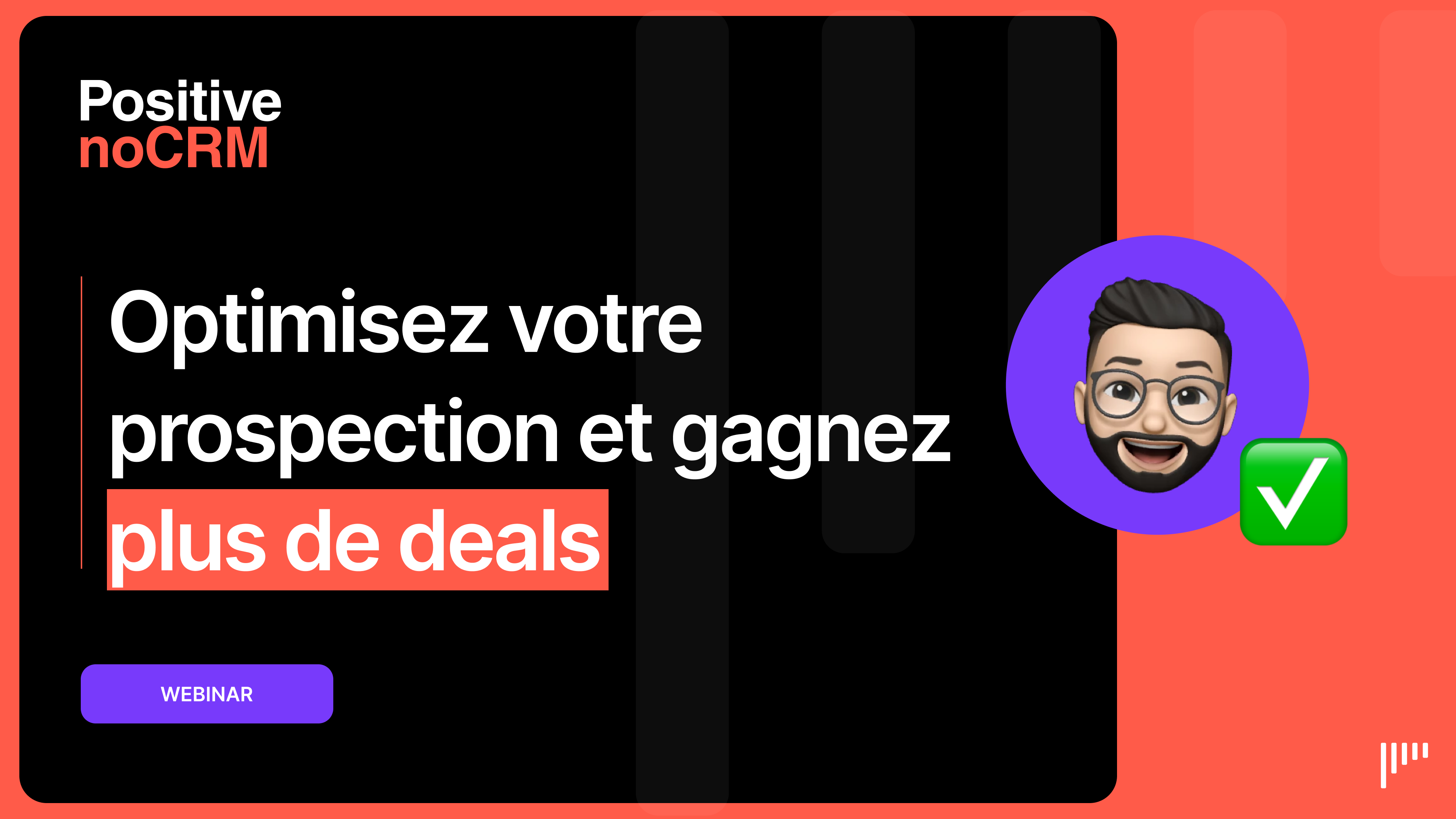 Visuel du webinar : Optimisez votre prospection et gagnez plus de deals