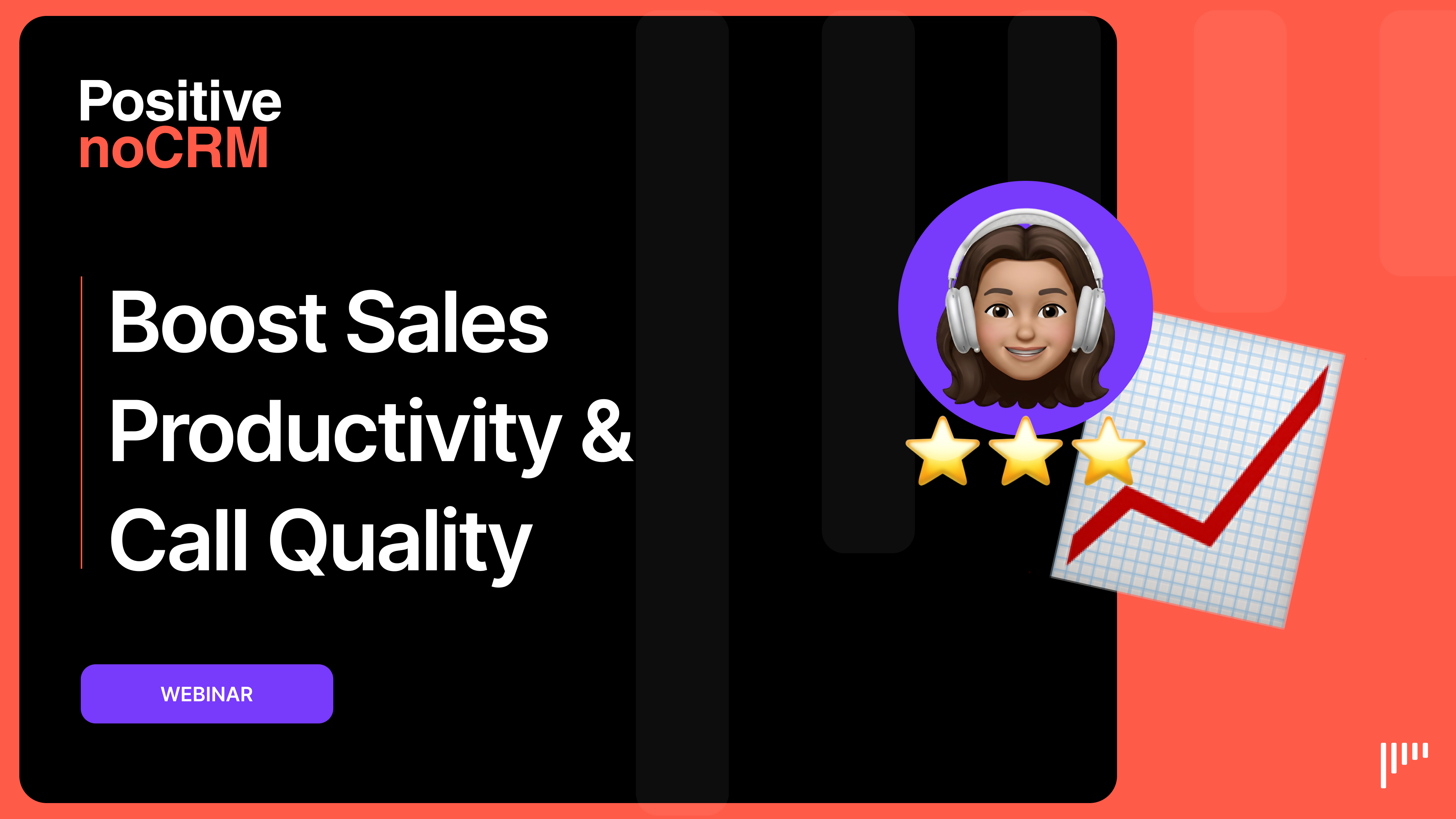 Webinar cover: Boost Sales Productivity & Call Quality with noCRM + Aircall