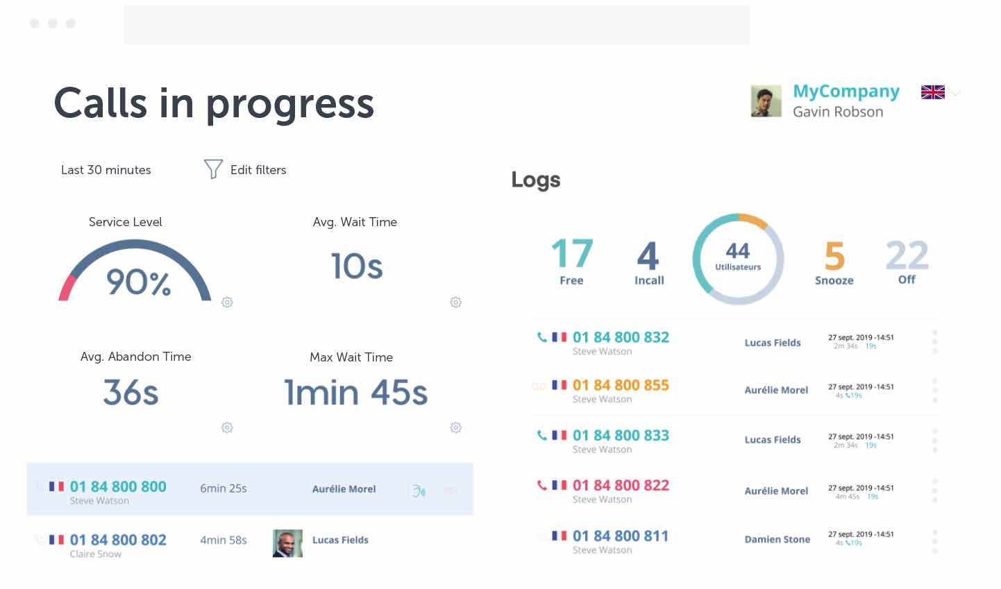 Integración de noCRM con Ringover