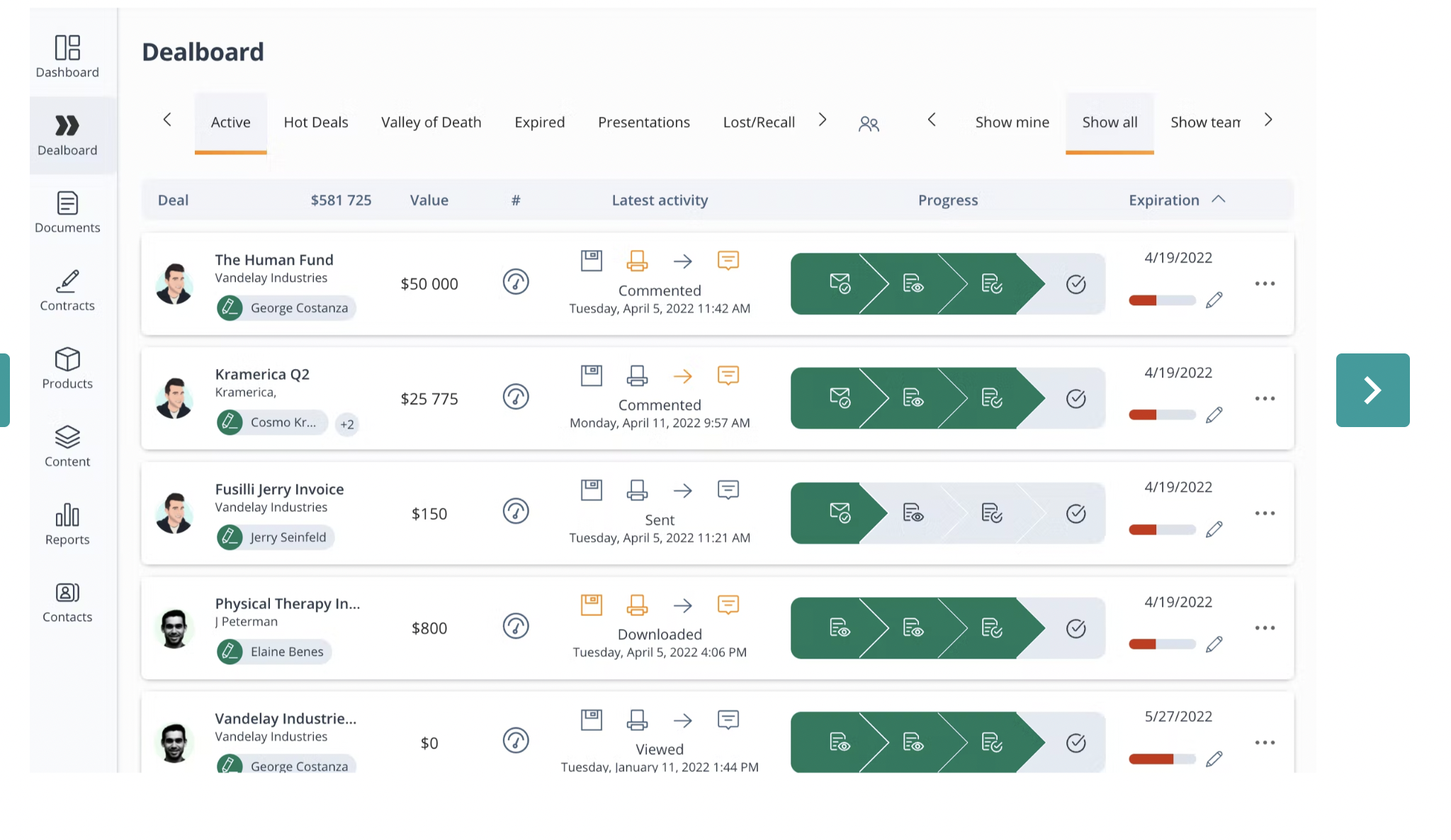 noCRM and GetAccept integration