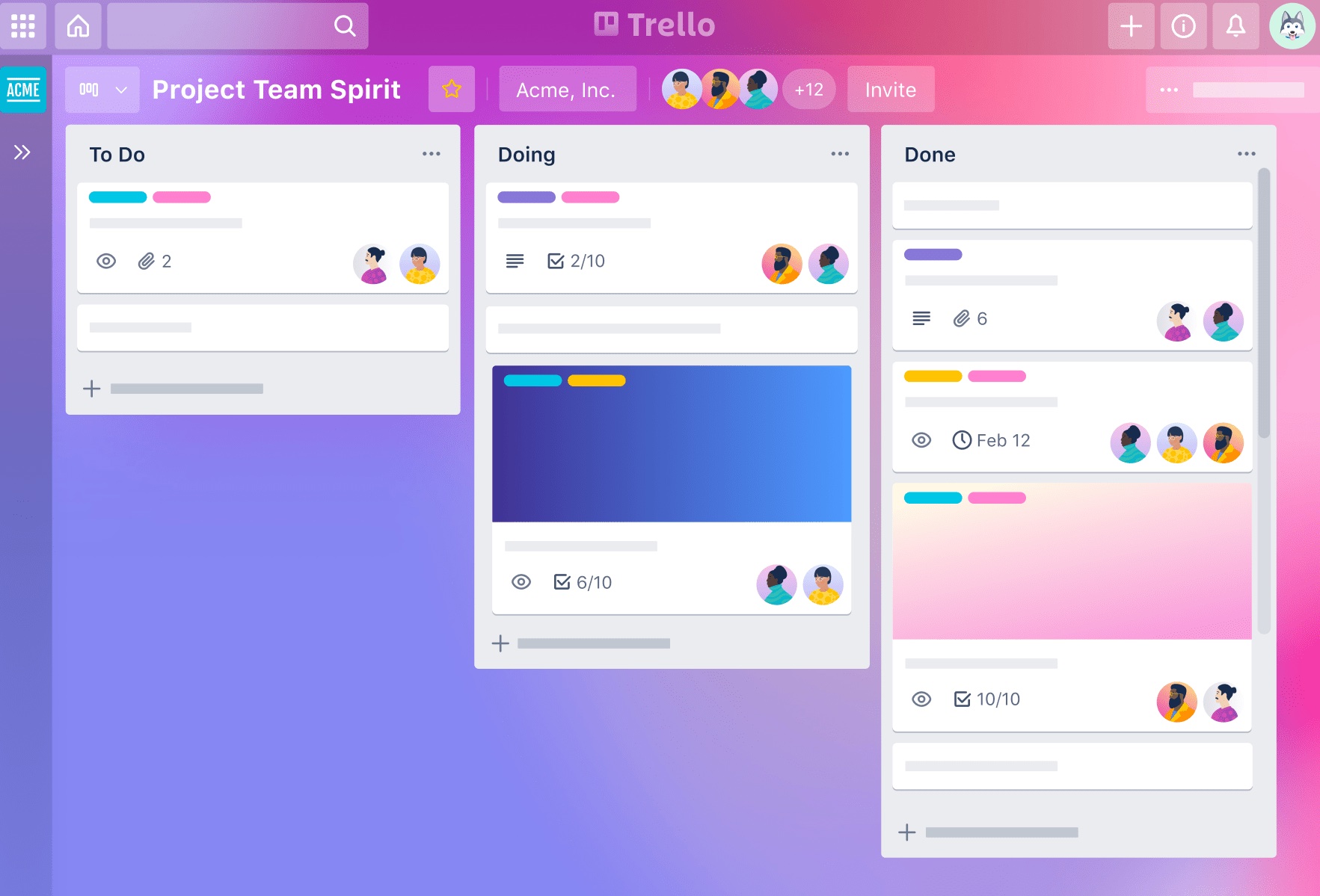 Intégration noCRM et Trello