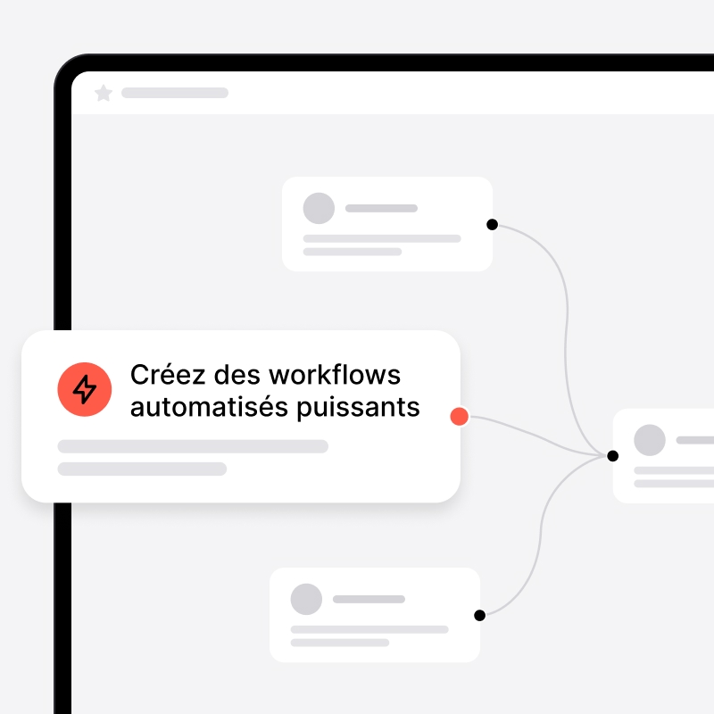 Workflow automatisé créé avec Zapier et noCRM