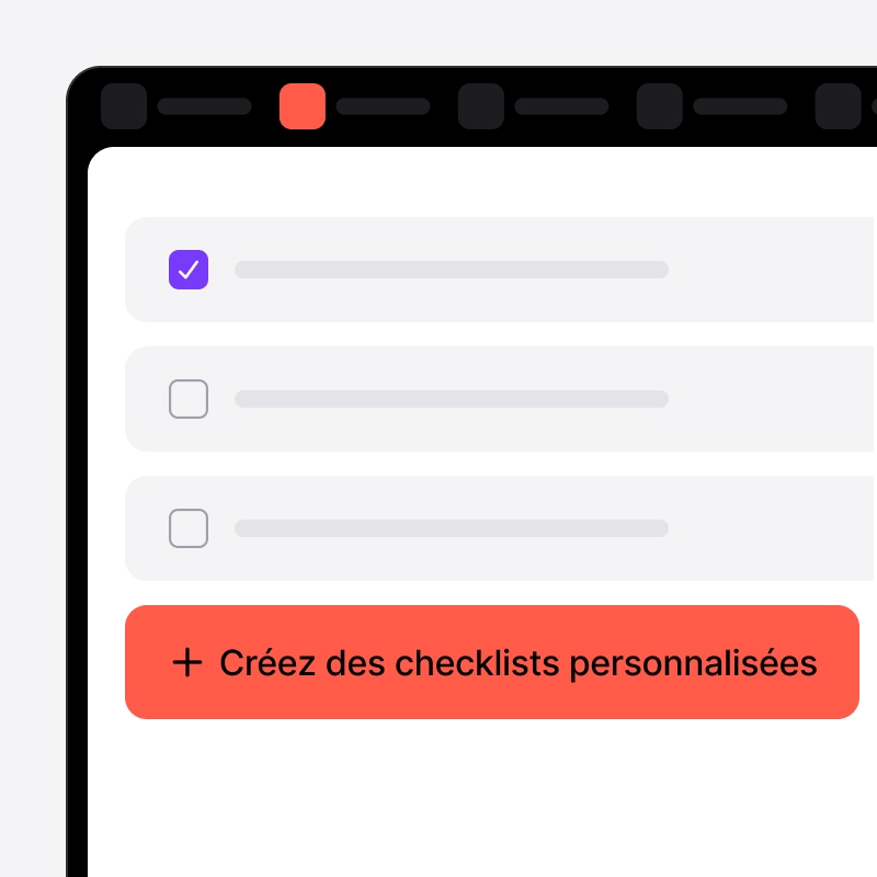 Checklist après-vente personnalisée dans noCRM