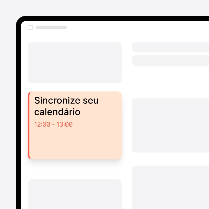 Sincronização automática do calendário no noCRM