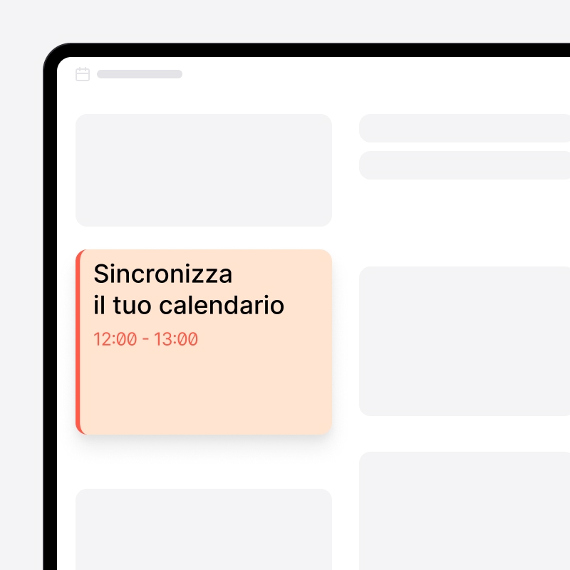 Sincronizzazione automatica del calendario in noCRM