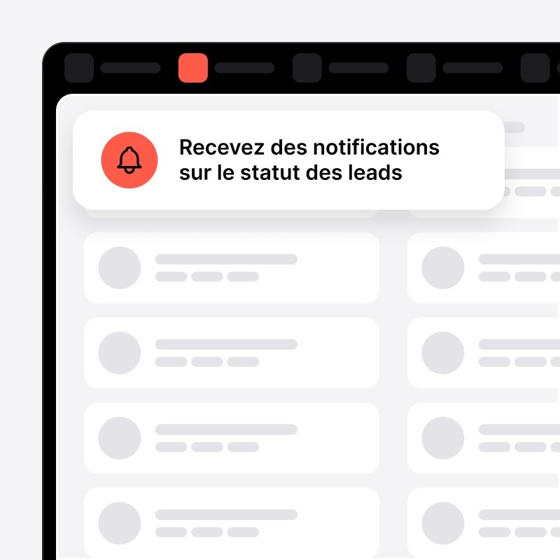 Notifications automatiques de statut des leads dans noCRM