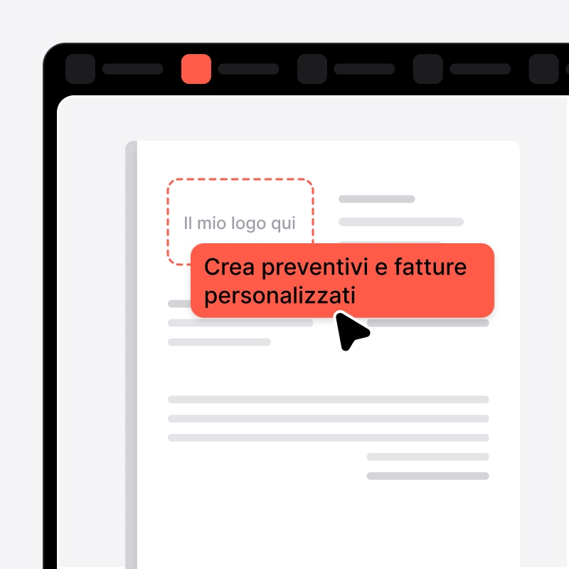 Preventivo e fattura personalizzati creati in noCRM