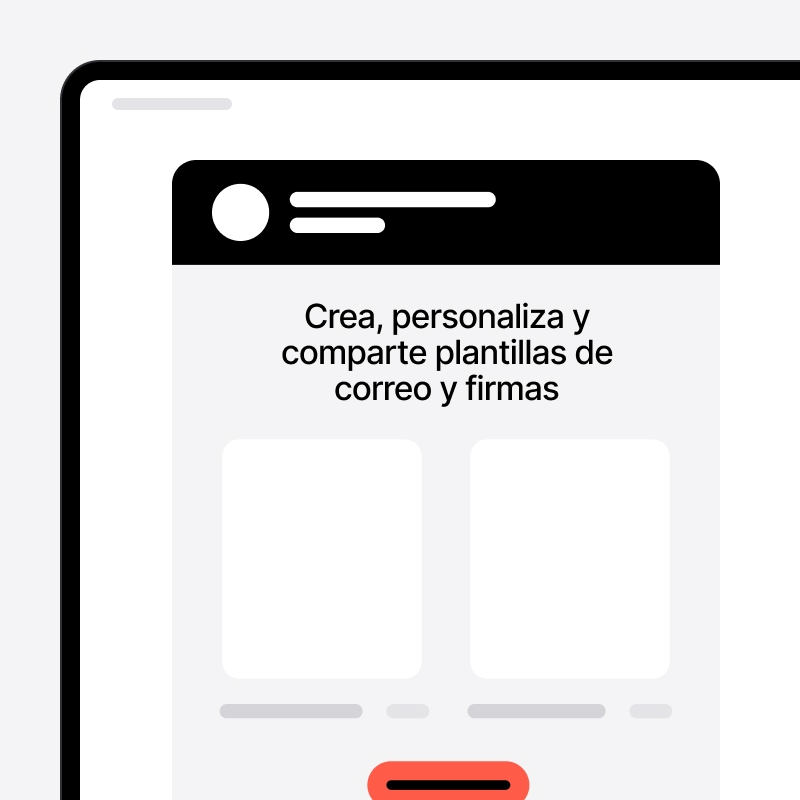 Editor de plantillas de email y firmas en noCRM